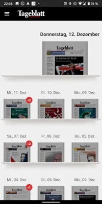 Tageblatt android App screenshot 0